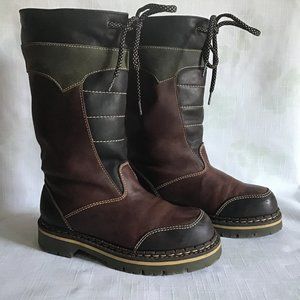 Saute Mouton Women's Leather Boots Size 6